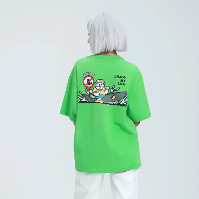 EXQUISITE T-Shirts Unisex Green-3