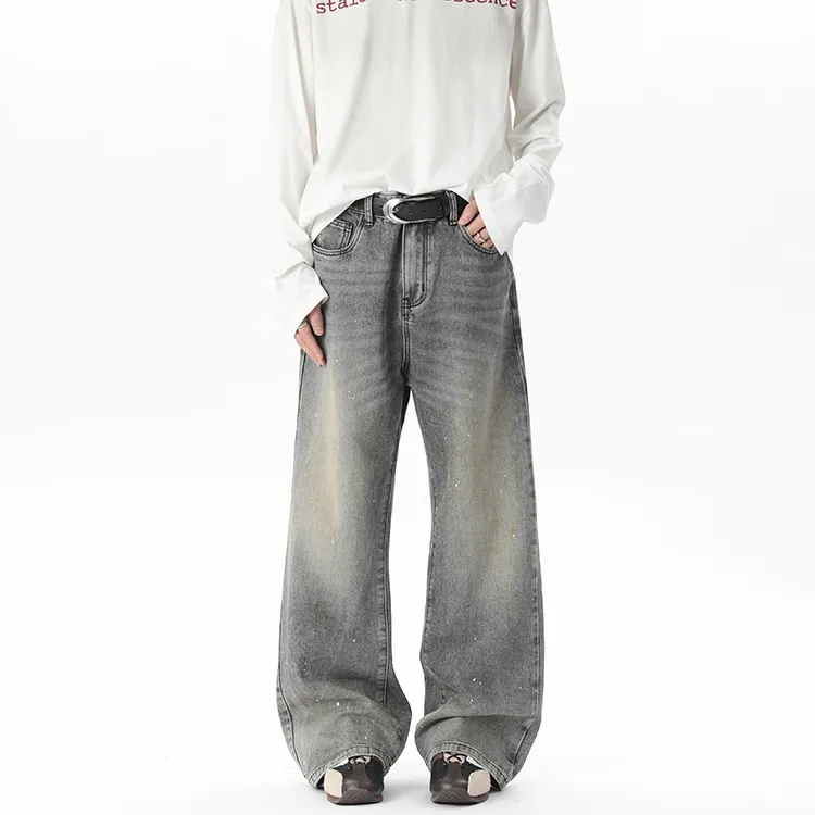 WOLF CODE Jeans Unisex Gray-2