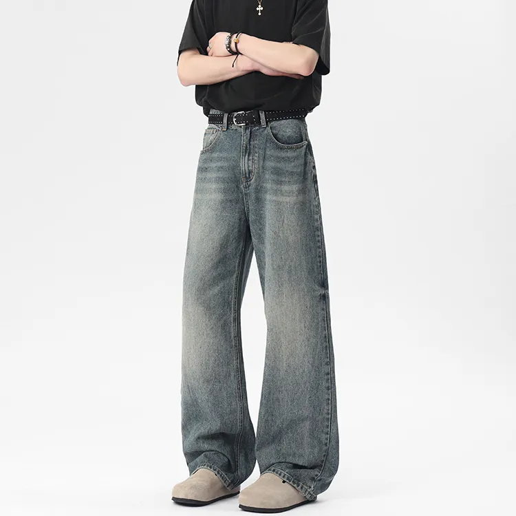 WOLF CODE Jeans Unisex Blue-5