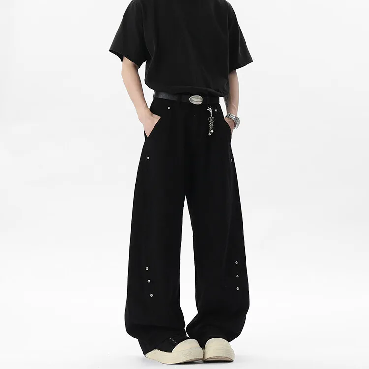 WOLF CODE Jeans Unisex Distressed White-8