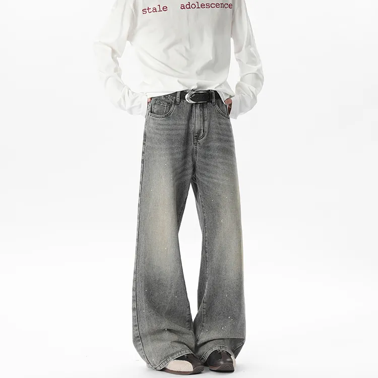 WOLF CODE Jeans Unisex Gray-4