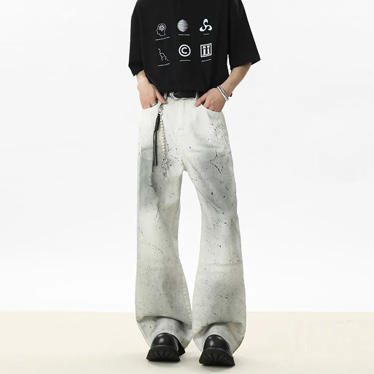 WOLF CODE Jeans Unisex White-3