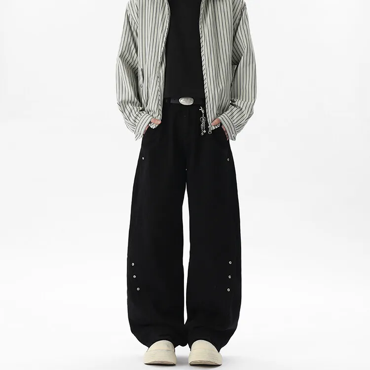 WOLF CODE Jeans Unisex Distressed White-9