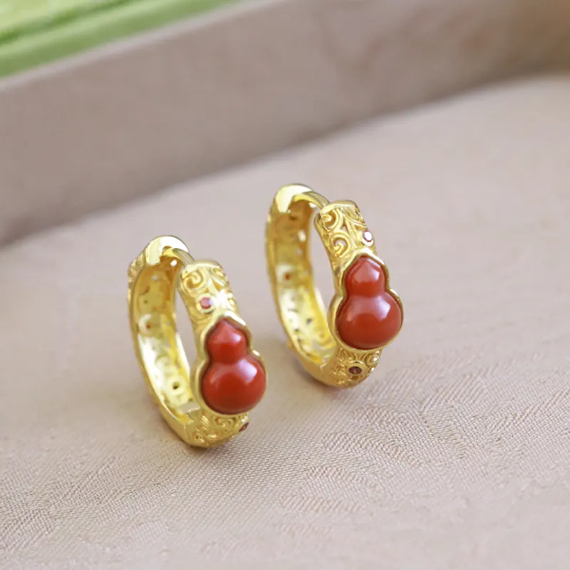 Heng Tai Jewelry Agate Earrings Women's-1