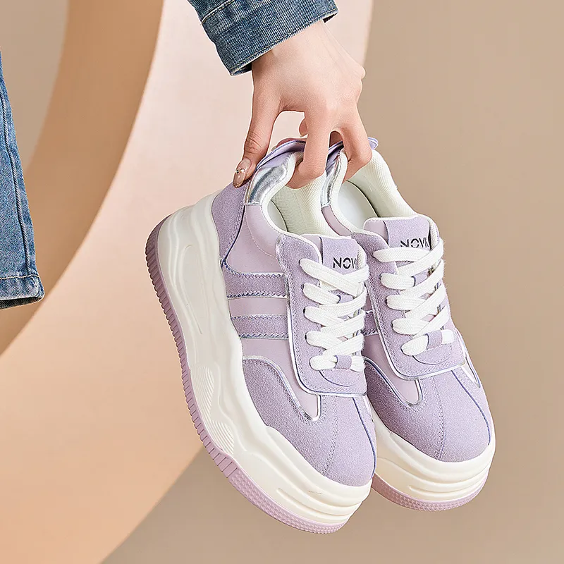 POOQ Slip Resistant Waterproof Abrasion Resistant Low Top Skateboard Shoes Women's-12