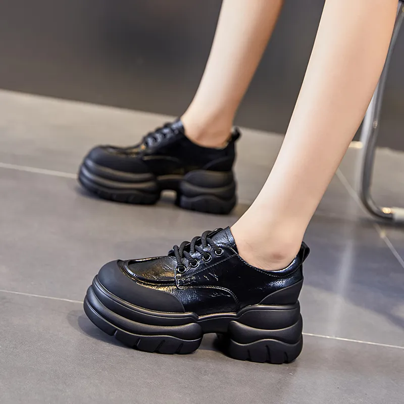POOQ High Heels 7CM Women's Black-2