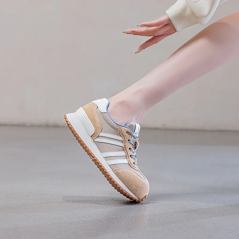 POOQ Abrasion Resistant Low Top Chunky Sneakers Women's-8