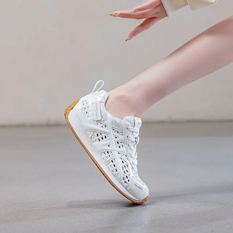 POOQ Abrasion Resistant, Breathable, Lightweight Low Top Casual Shoes Women's-2