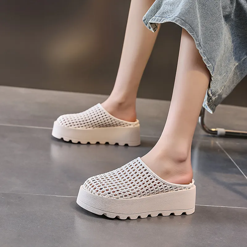 POOQ Closed Toe Slippers Women's-2