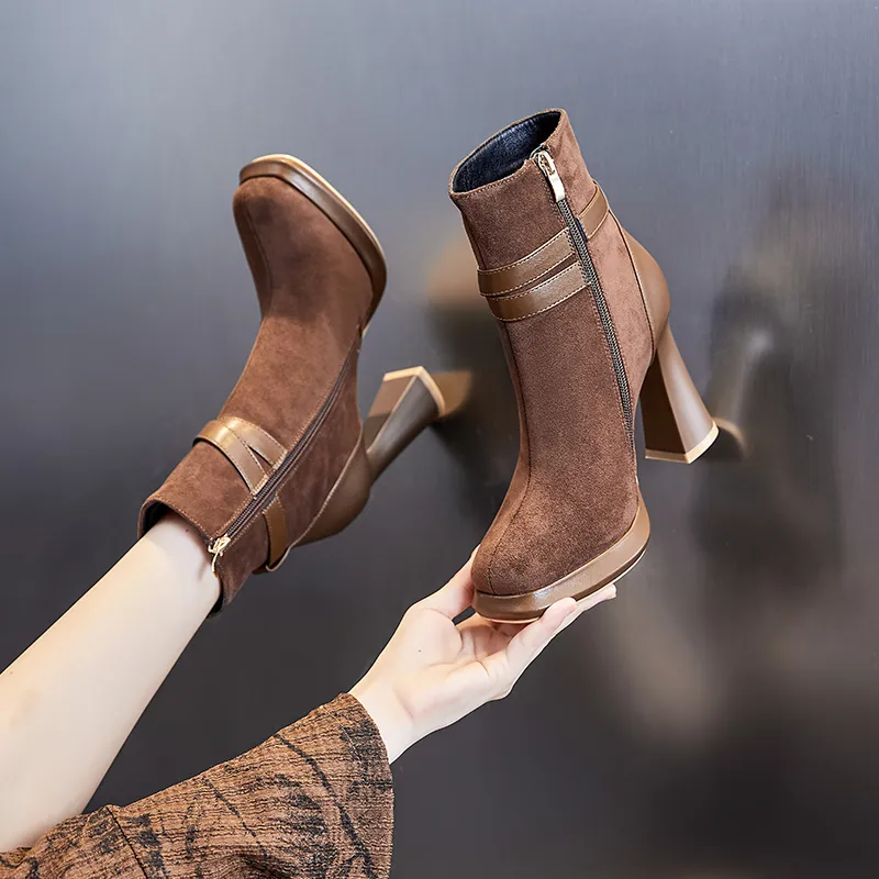POOQ Ankle Boots Women's-2