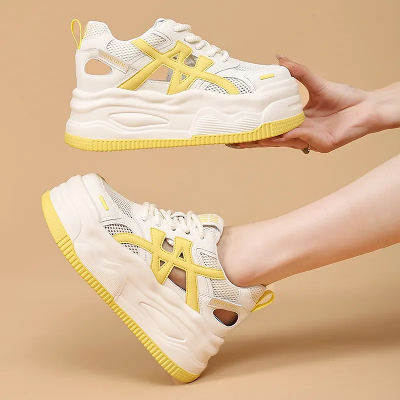 POOQ Low Top Casual Shoes Women's-8
