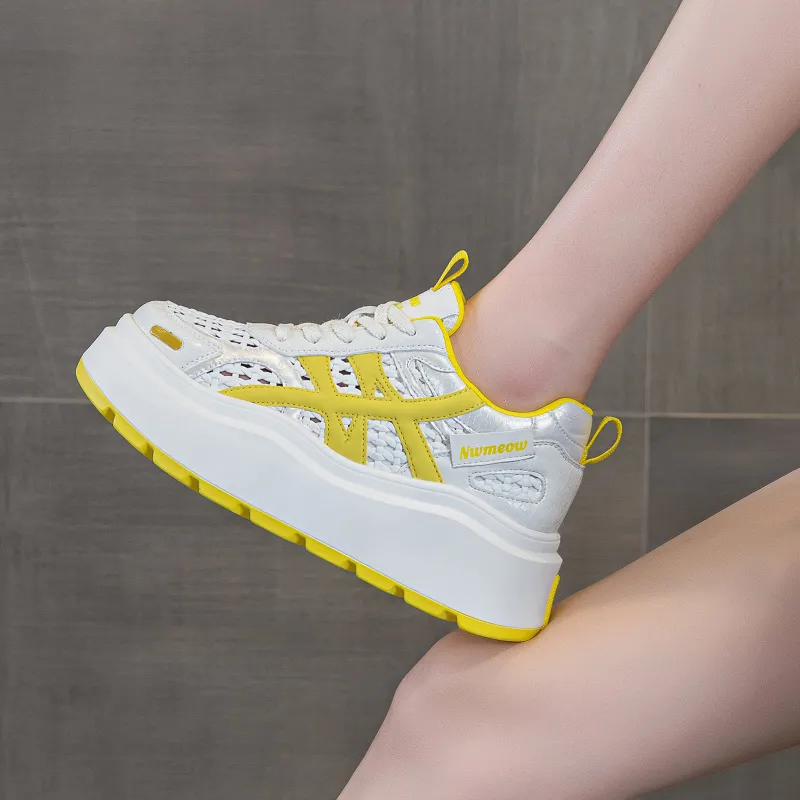 POOQ Low Top Casual Shoes Women's-9