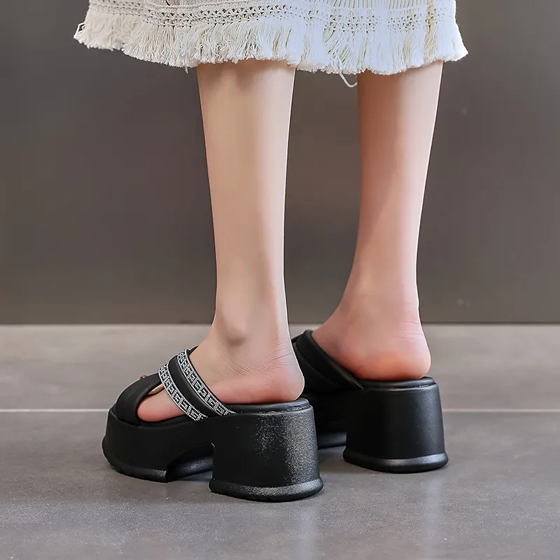 POOQ Slip-Resistant Slide Slippers Women's-10