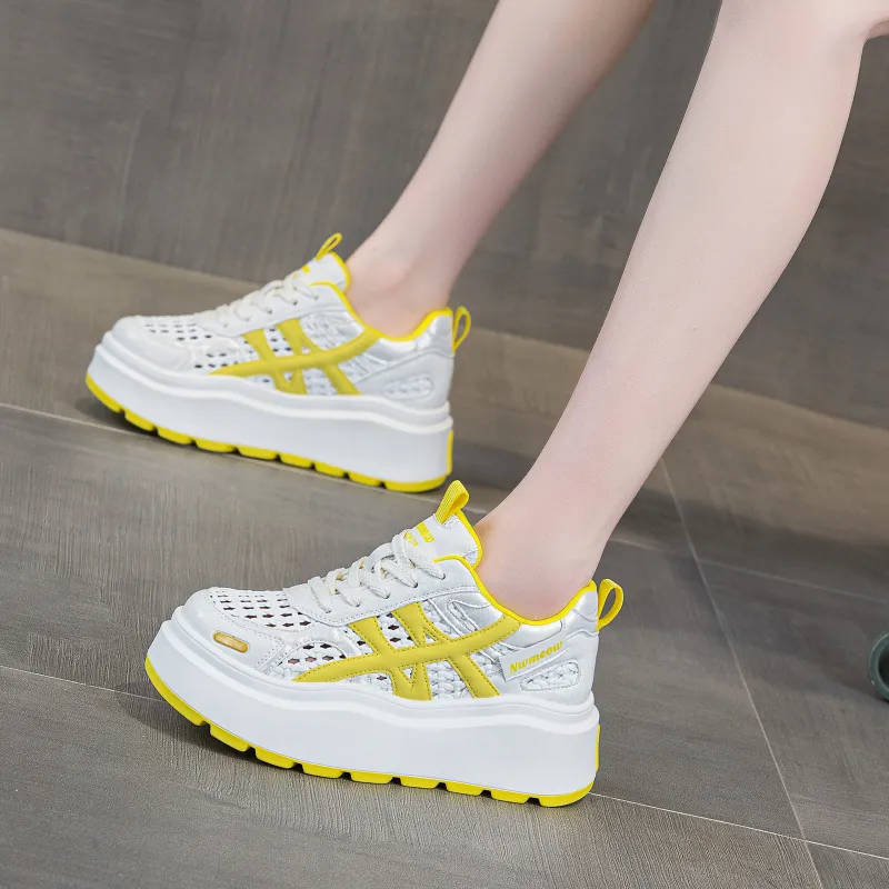 POOQ Low Top Casual Shoes Women's-10
