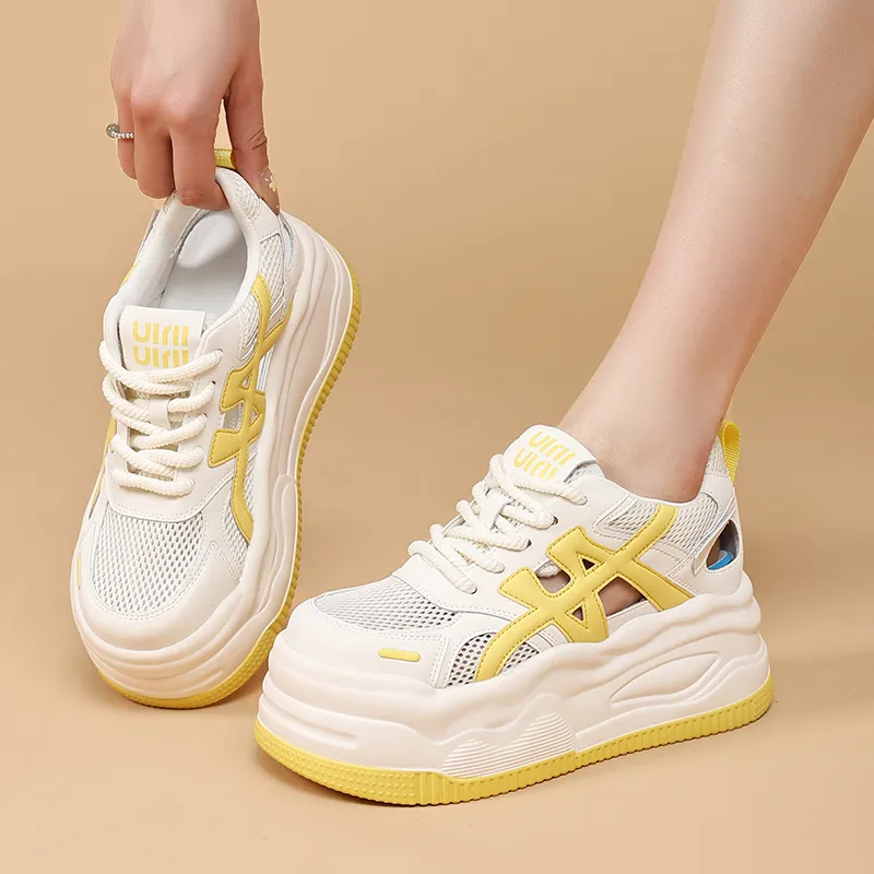 POOQ Low Top Casual Shoes Women's-9