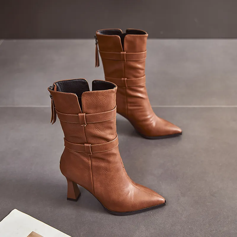 POOQ Ankle Boots Women's-9