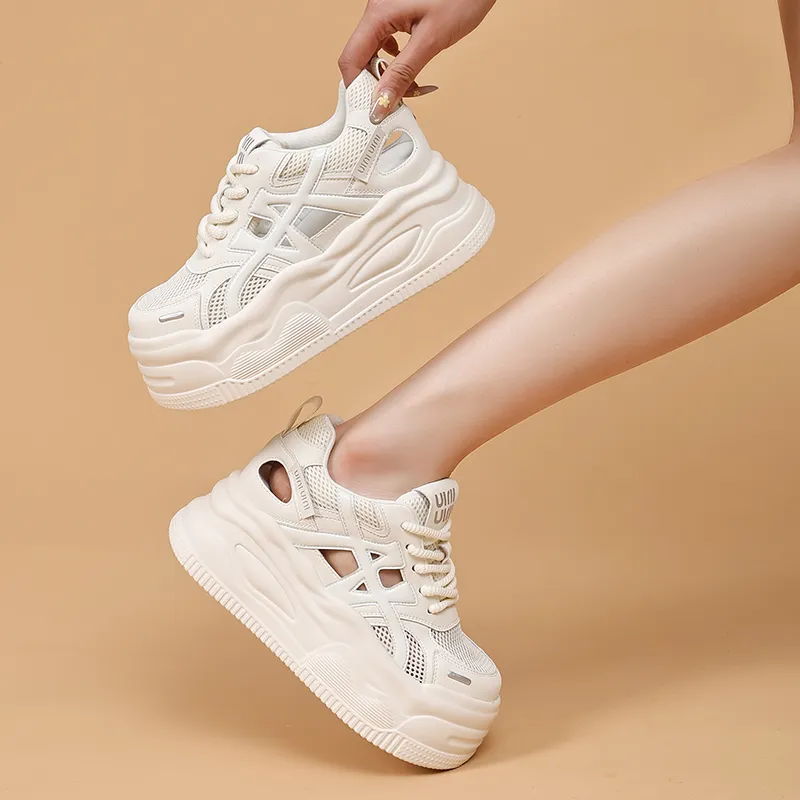 POOQ Low Top Casual Shoes Women's-3