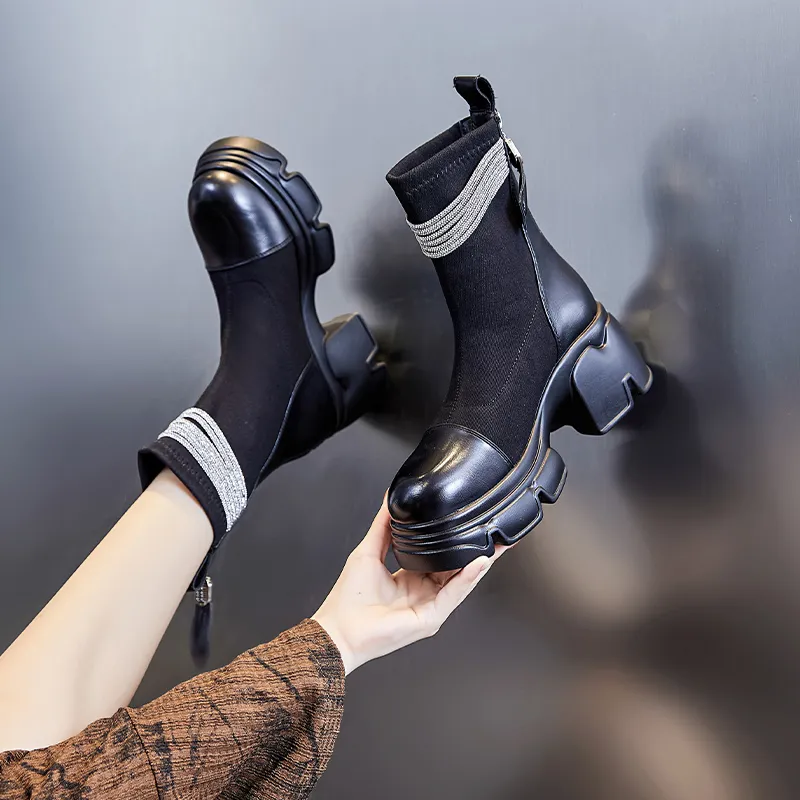 POOQ Ankle Boots Women's-2