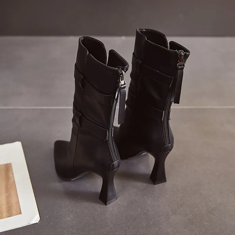 POOQ Ankle Boots Women's-4