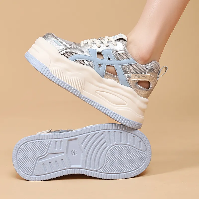 POOQ Low Top Casual Shoes Women's-14