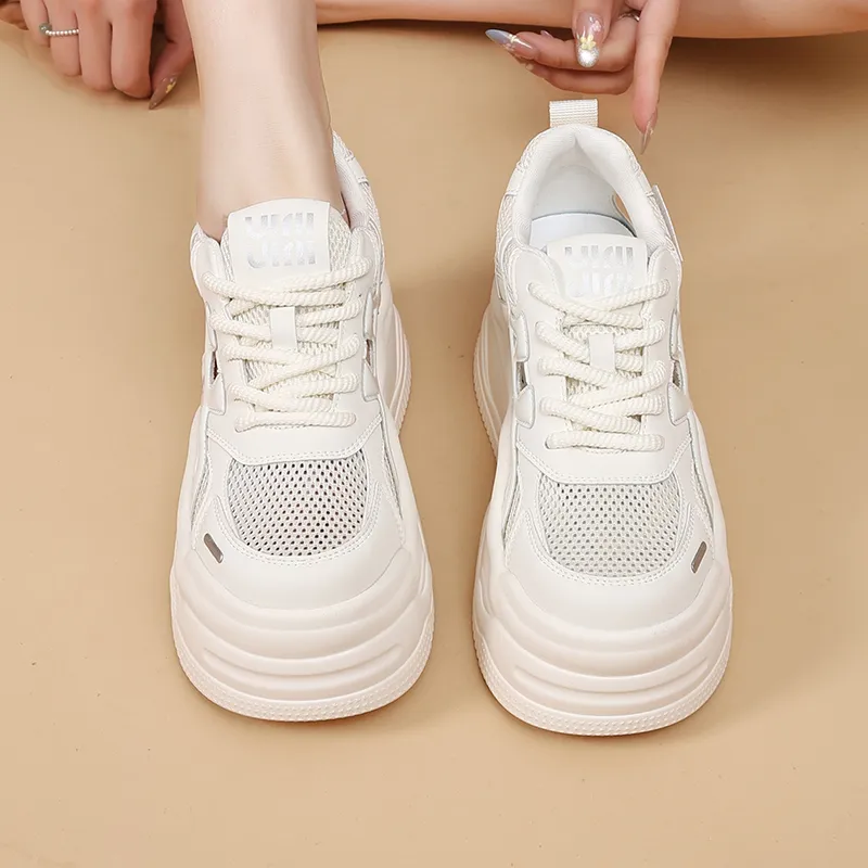 POOQ Low Top Casual Shoes Women's-4