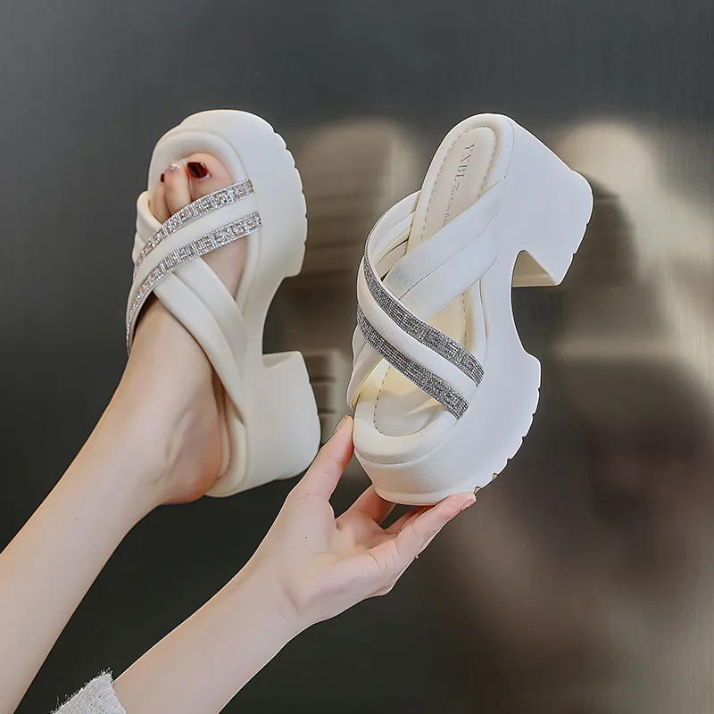 POOQ Slip-Resistant Slide Slippers Women's-1