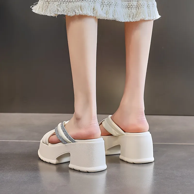 POOQ Slip-Resistant Slide Slippers Women's-4