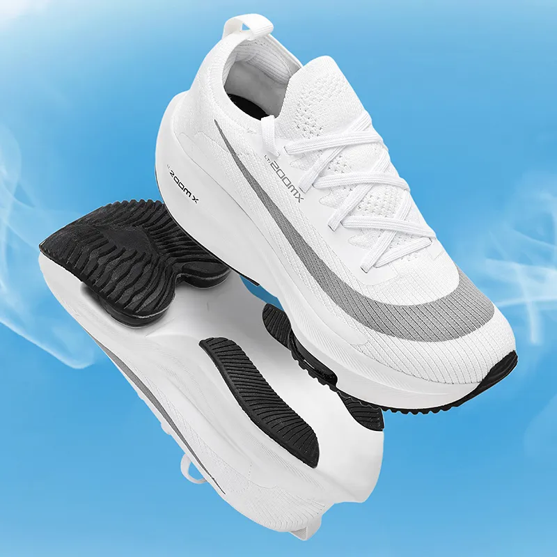 Slazenger Cushioned Anti Slip And Wear Resistant Lightweight Low Top Running Shoes Unisex-7