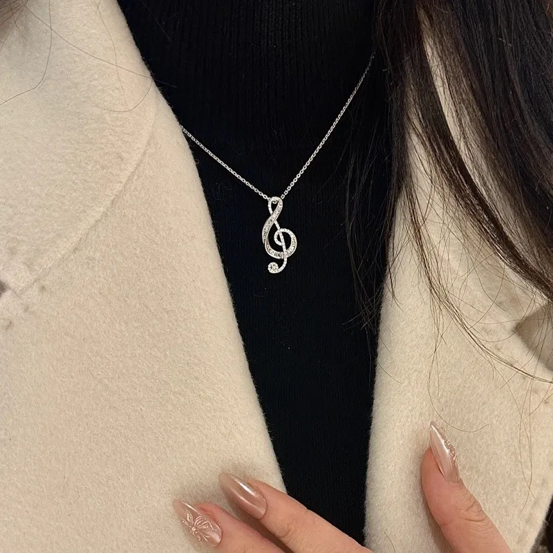 OQD S925 Silver Necklaces Women's-4