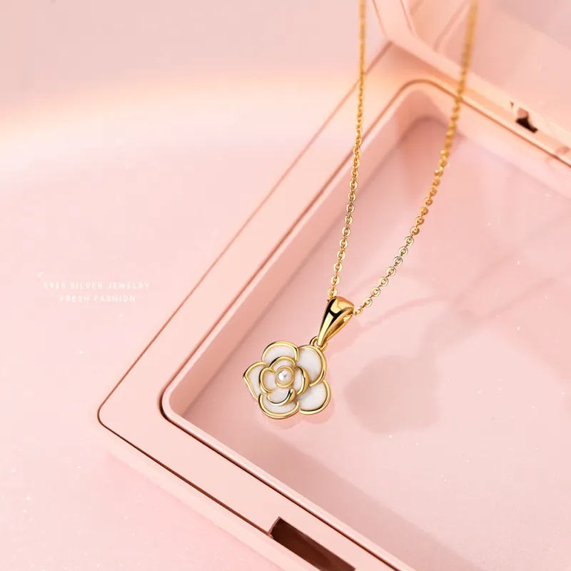 OQD S925 Silver Necklaces Women's-3