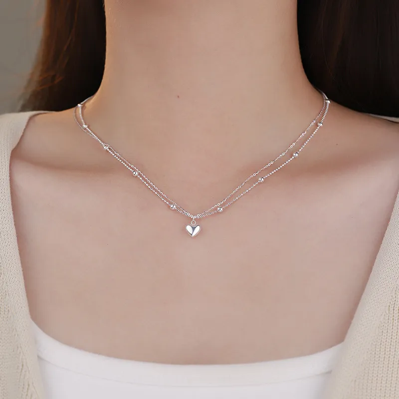 OQD S925 Silver Necklaces Women's-1