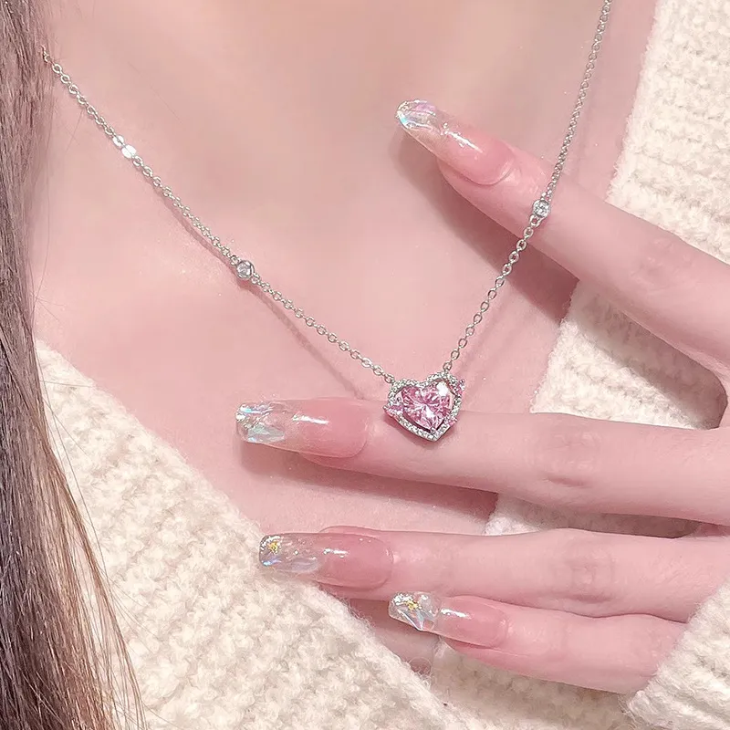 OQD 925 Sterling Silver Necklaces Women's-2