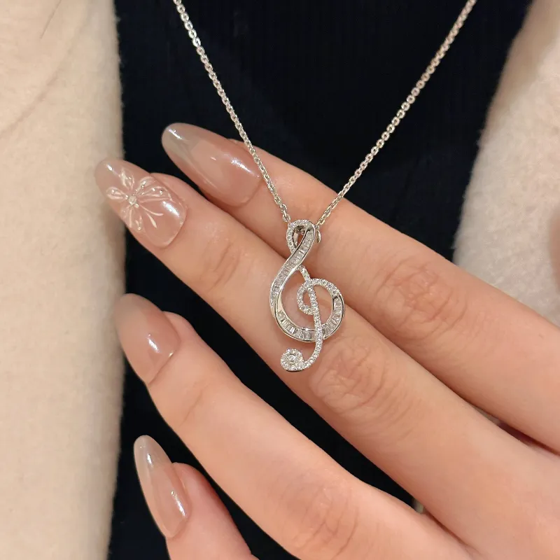 OQD S925 Silver Necklaces Women's-3
