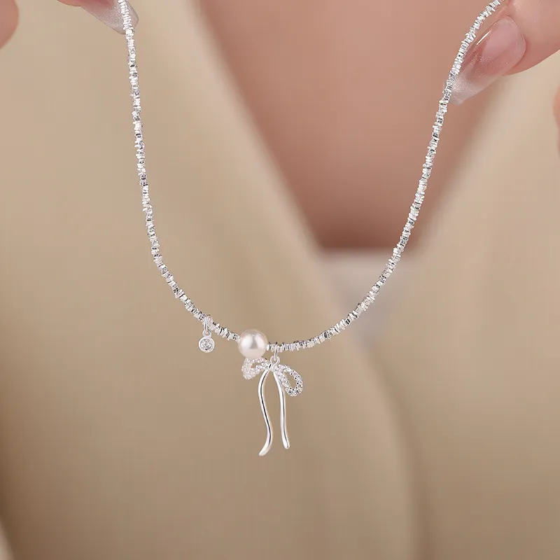 OQD S925 Silver Necklaces Women's-3