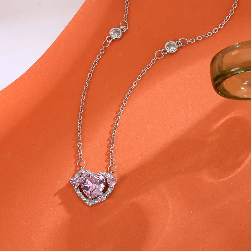 OQD 925 Sterling Silver Necklaces Women's-3