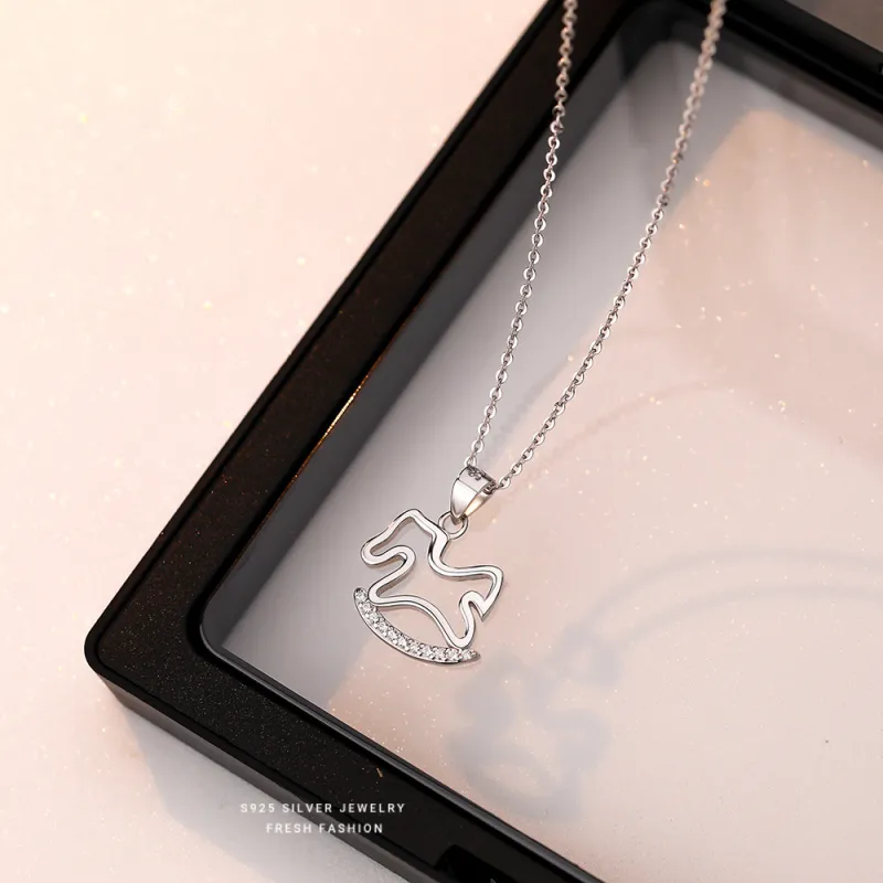 OQD S925 Silver Necklaces Women's-1