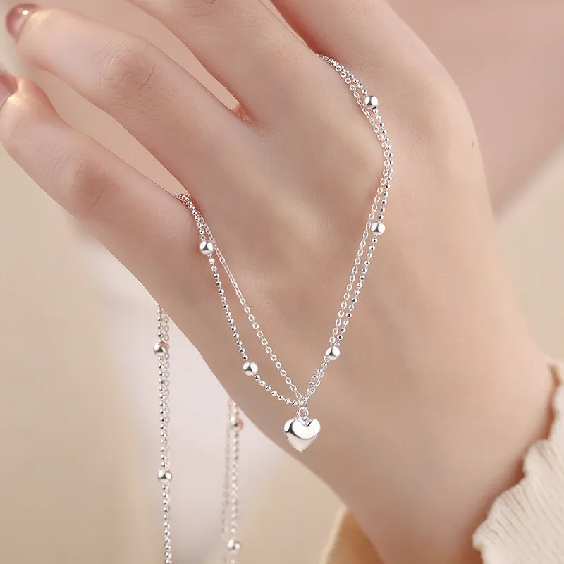 OQD S925 Silver Necklaces Women's-3