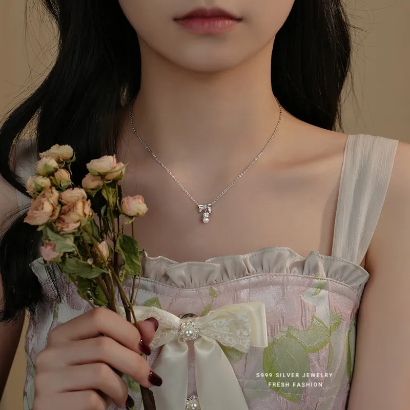 OQD S999 Silver Necklaces Women's-1