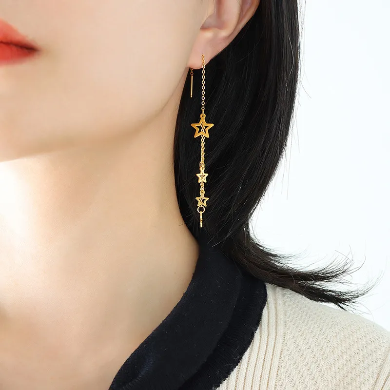 OQD Elegance Vintage Inspired Gentle Individual Drop Earrings Women's-3