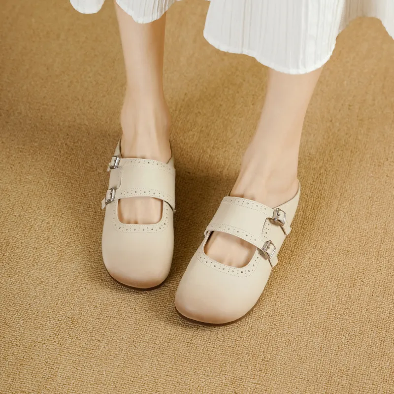 GOLDLION Abrasion Resistant Closed Toe Slippers Women's-5