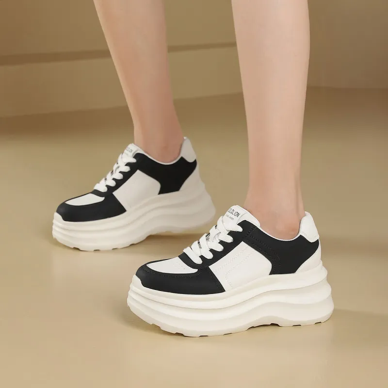 GOLDLION Cushioning, Wear Resistant Low Top Skateboard Shoes Women's-8