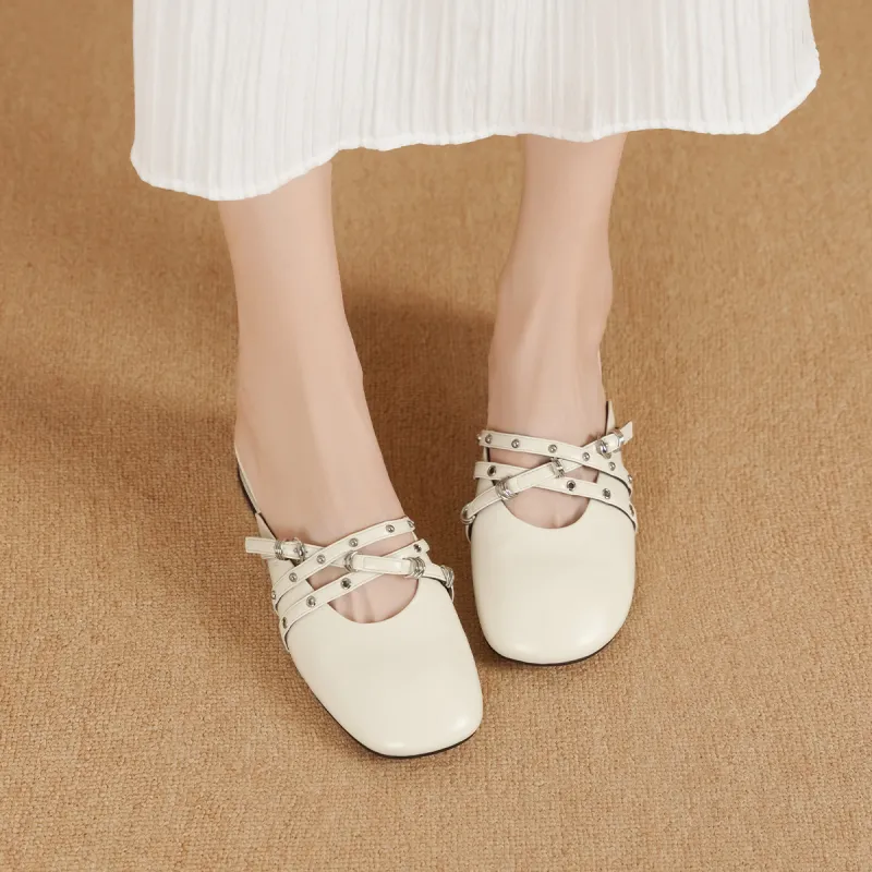 GOLDLION Abrasion Resistant Slip Resistant Closed Toe Slippers Women's-11