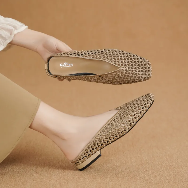 GOLDLION Closed Toe Slippers Women's-11