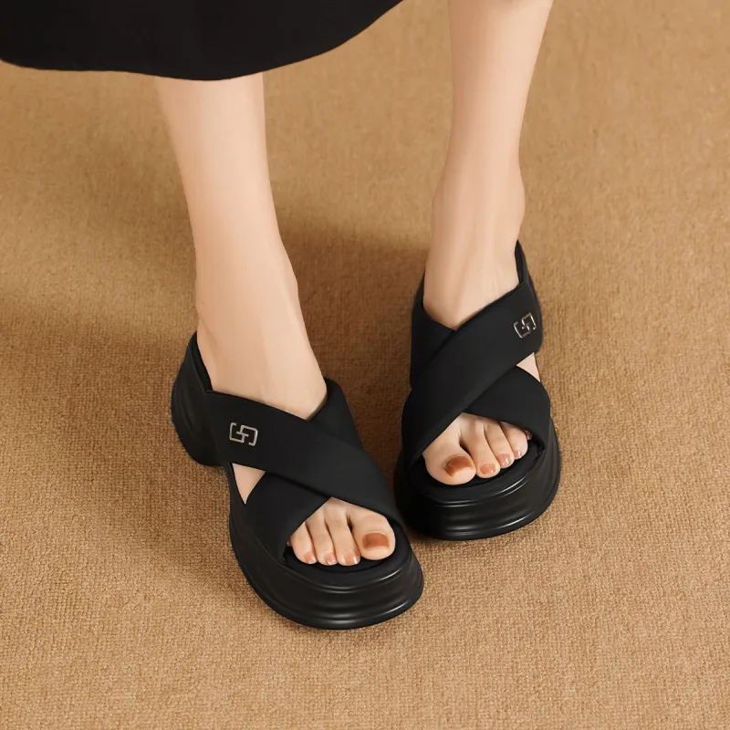 GOLDLION PU Polyurethane Slip Resistant Abrasion Resistant Slide Slippers Women's-5