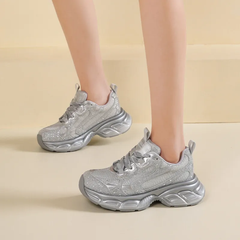 GOLDLION Cushioning Low Top Chunky Sneakers Women's-9