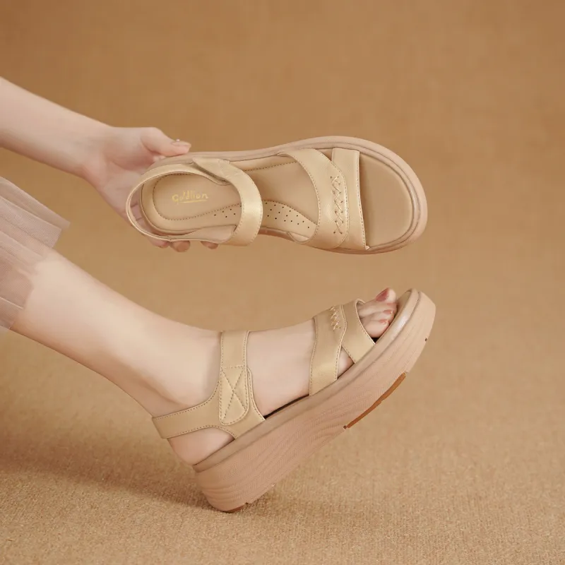 GOLDLION One Strap Sandals Women's-10