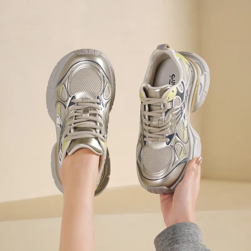GOLDLION Cushioning Low Top Chunky Sneakers Women's-9