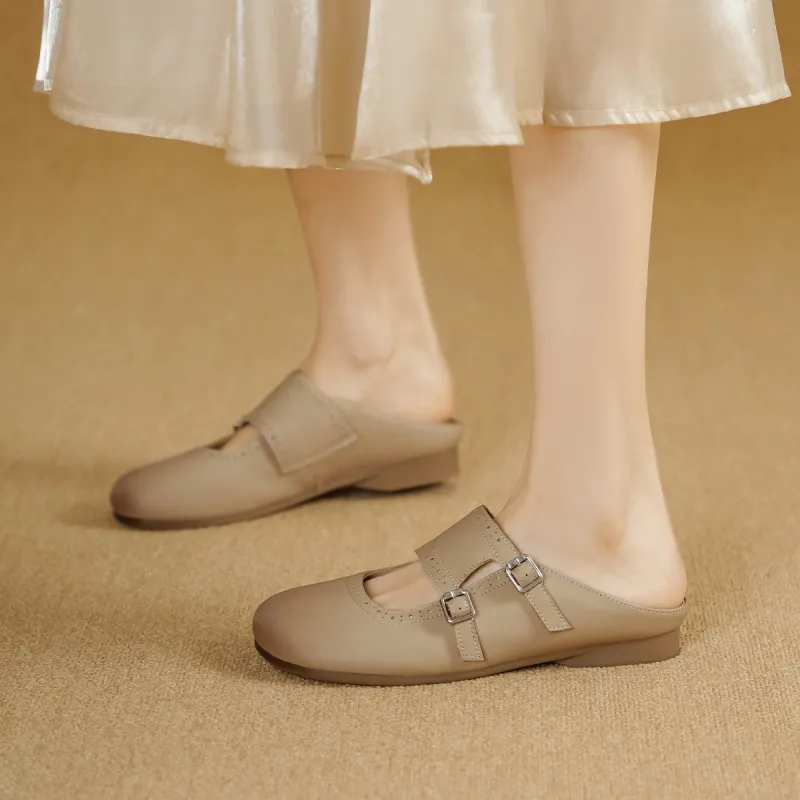 GOLDLION Abrasion Resistant Closed Toe Slippers Women's-9