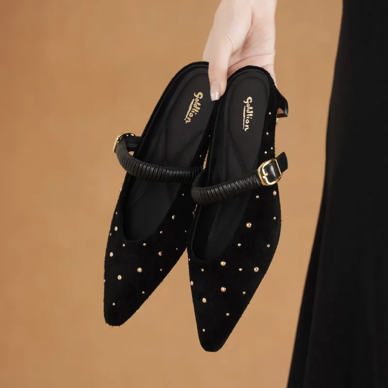 GOLDLION Closed Toe Slippers Women's-6