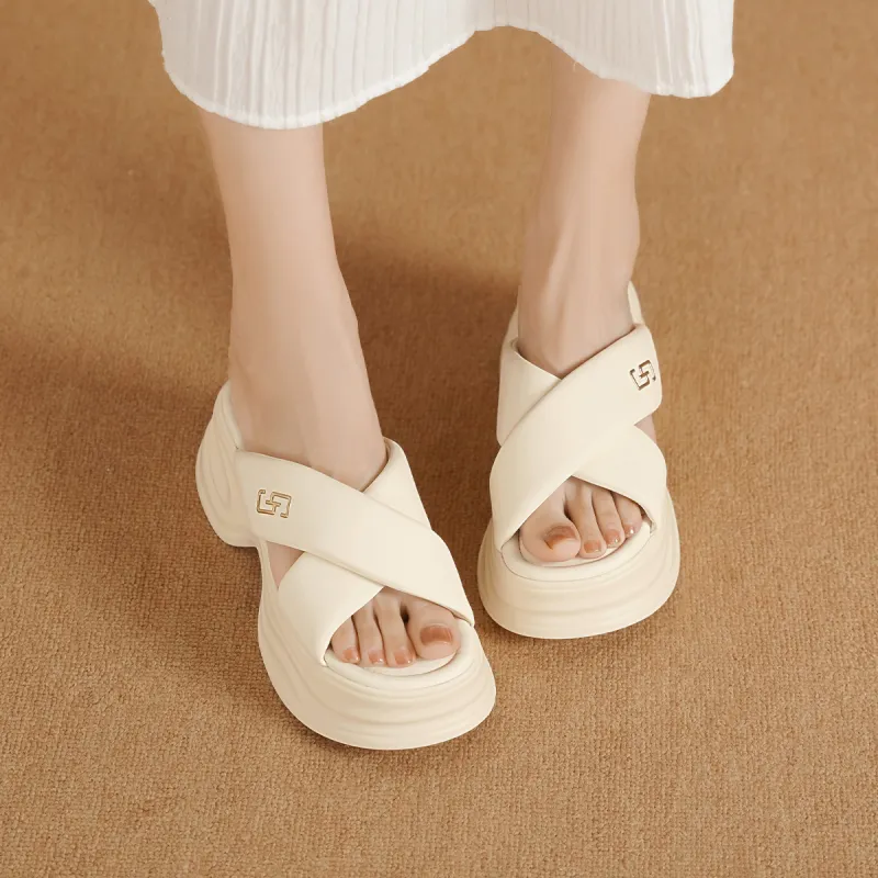 GOLDLION PU Polyurethane Slip Resistant Abrasion Resistant Slide Slippers Women's-11